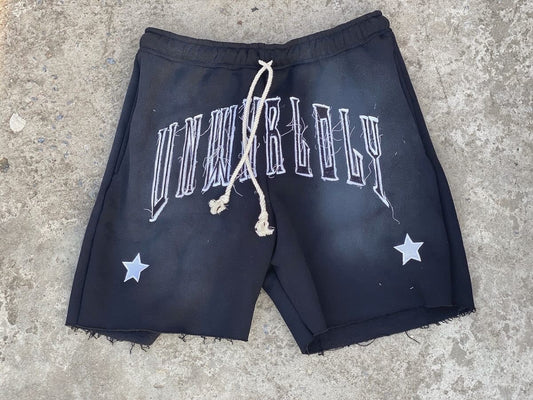 "Ash Black" Unwxrldly shorts