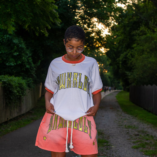 “Pink Lemonade” Oversized Tee