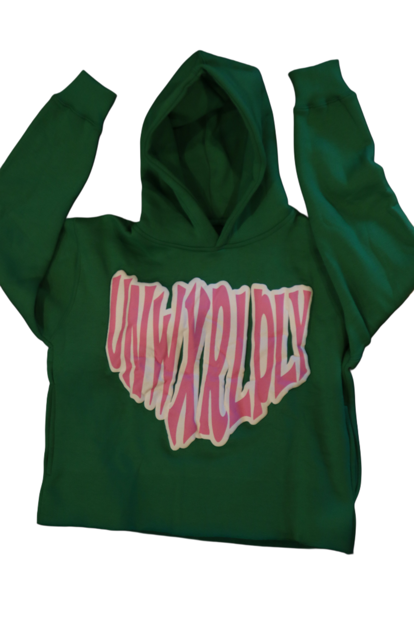 “Green BubbleGum” Unwxrldly Hoodie